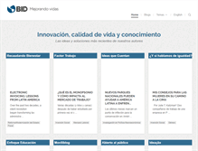 Tablet Screenshot of blogs.iadb.org